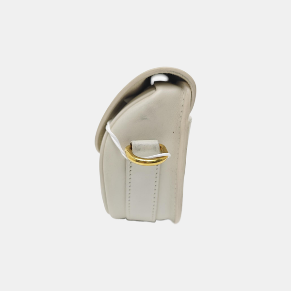 Bobby Medium Calfskin White