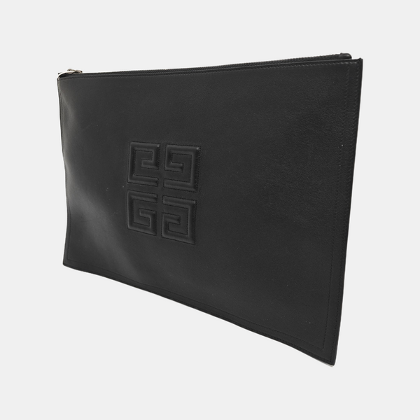 Lambskin Clutch Black