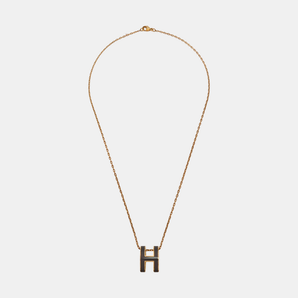 Pop H Metal Rose Gold Necklace