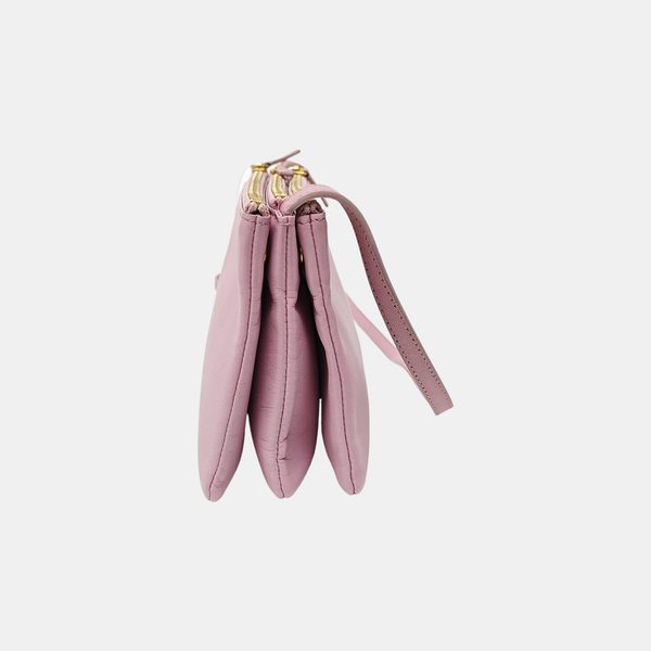 TRIO Small Calfskin Pink