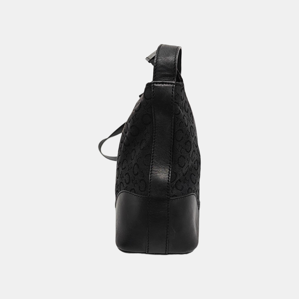Canvas Shoulder Bag Black