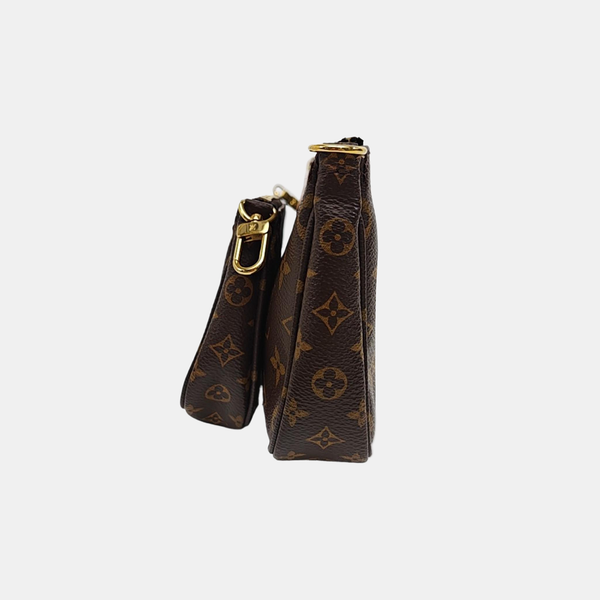MULTI Monogram Coated Canvas Brown