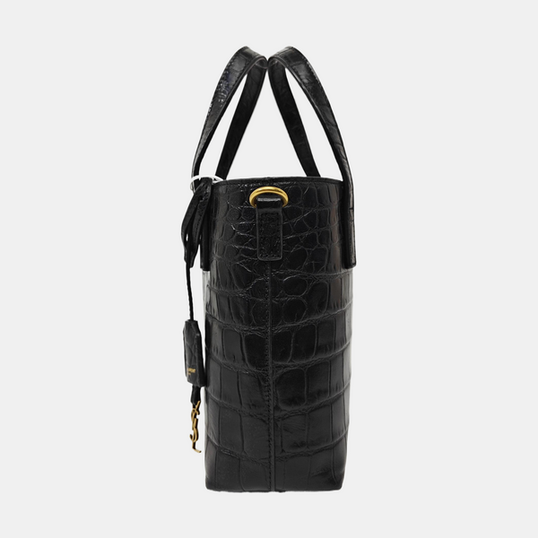 Calfskin Shoulder Bag Black