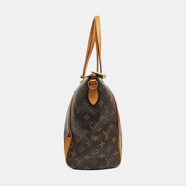 ESTRELA Monogram Coated Canvas Brown