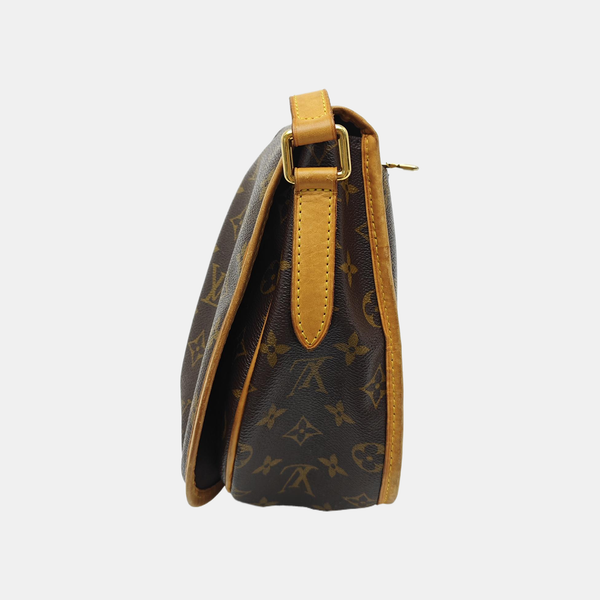 MENILMONTANT MM Monogram Coated Canvas Brown