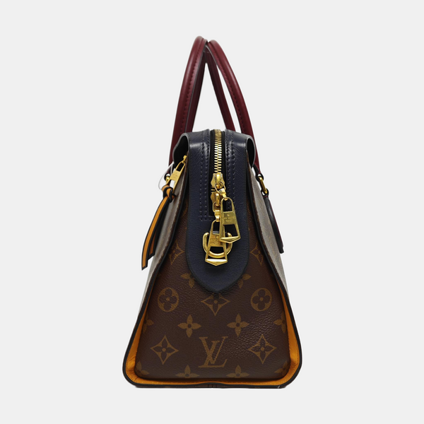 TUILERIES Monogram Coated Canvas Brown
