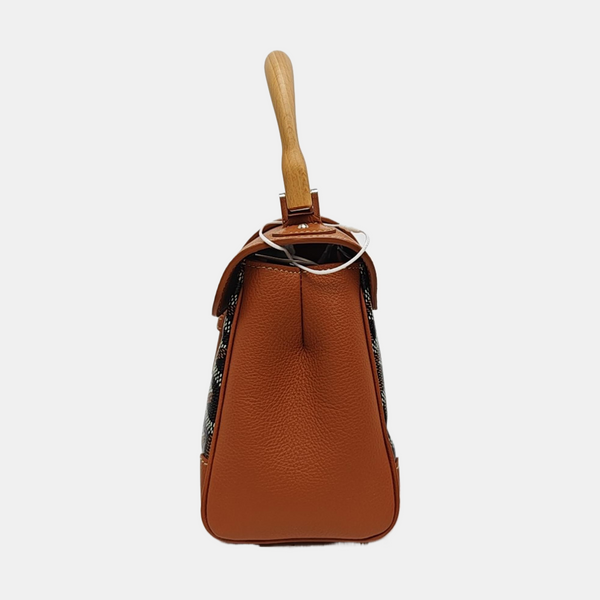 Saïgon Mini Coated Canvas Brown