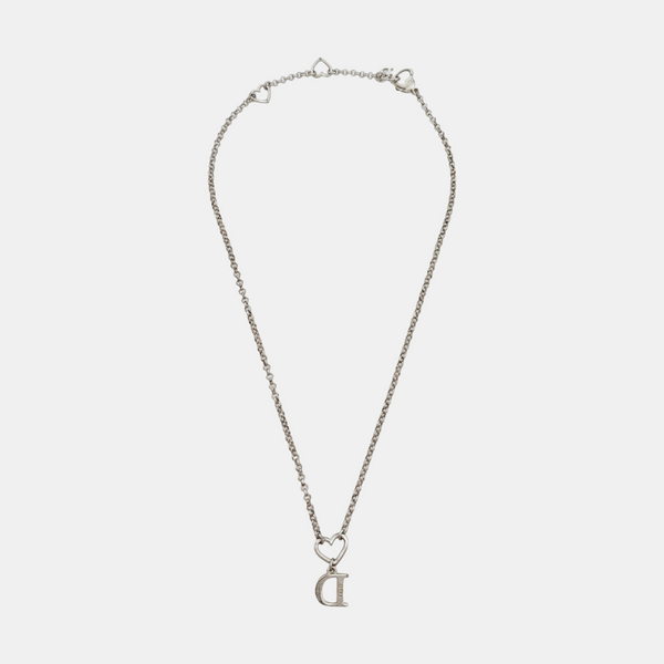 CD Swing Metal Silver Necklace