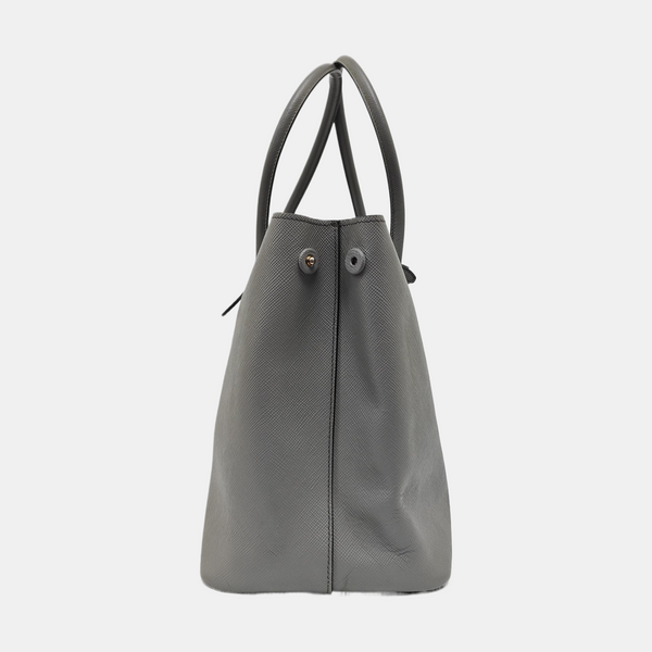 Calfskin Tote Bag Gray