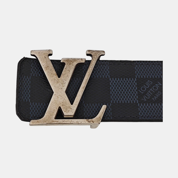Coated Canvas Belt Blue