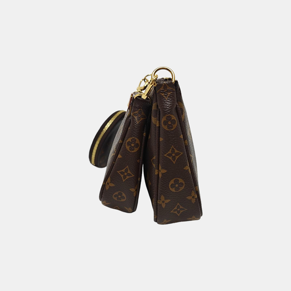 MULTI Monogram Coated Canvas Brown