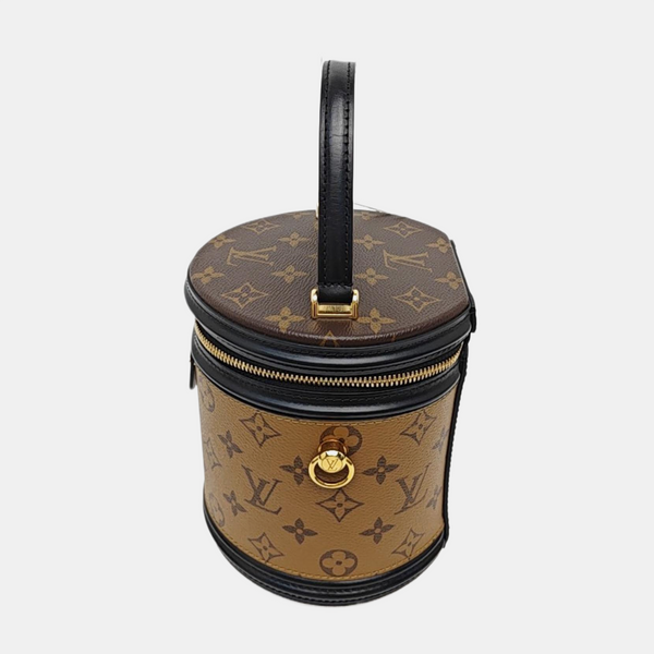 CANNES PM Monogram Coated Canvas Brown