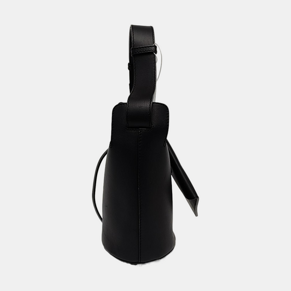 The Bucket Calfskin Black
