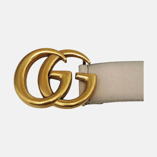 Leather Belt Yellow