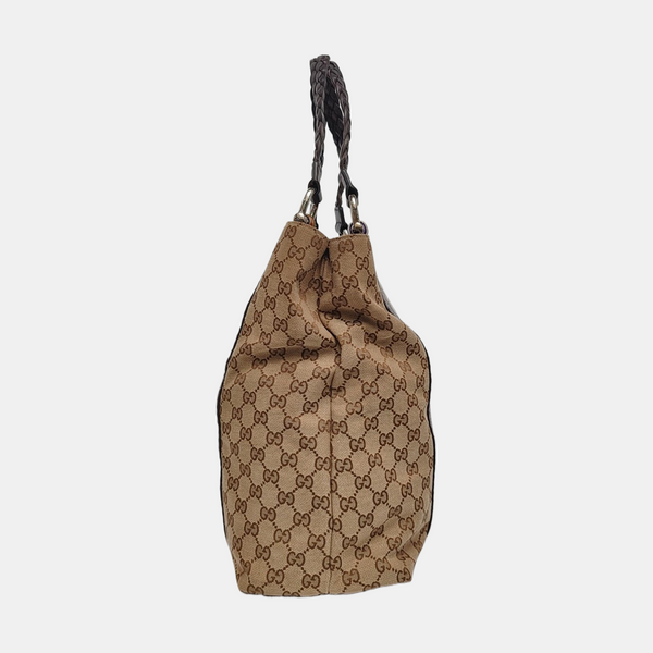 Authenticated pre-owned Bamboo 1947 Monogram Canvas Beige - Tote Bag at Looply