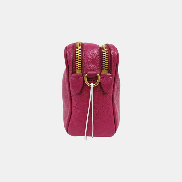 Calfskin Shoulder Bag Red