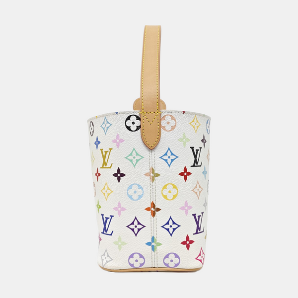LV × TM ALL IN BB Monogram Coated Canvas White
