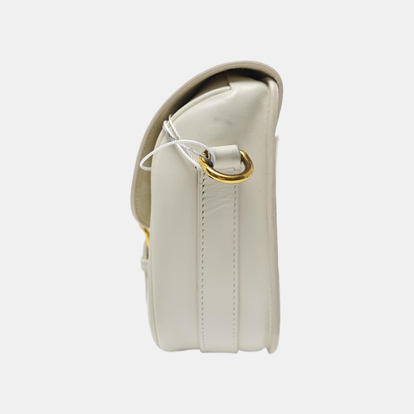 Bobby Medium Calfskin White