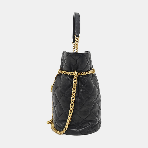 Quilted Lambskin Black