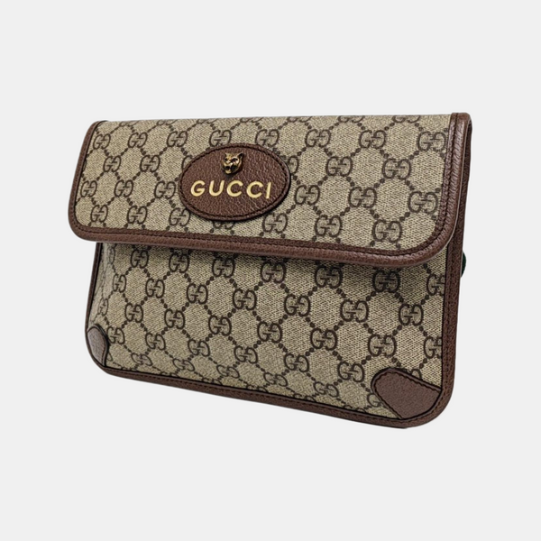 Neo Vintage Monogram Coated Canvas Beige