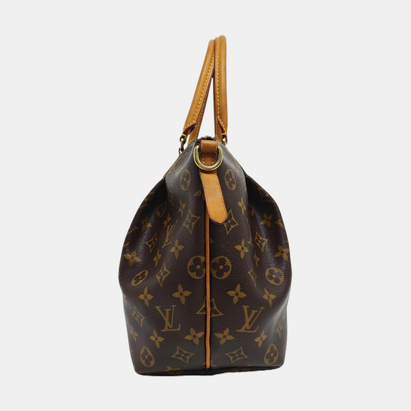 BOETIE PM Monogram Coated Canvas Brown