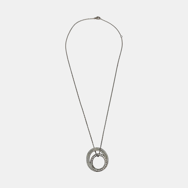 ETINCELLE DE CARTIER 18k White Gold Silver Necklace