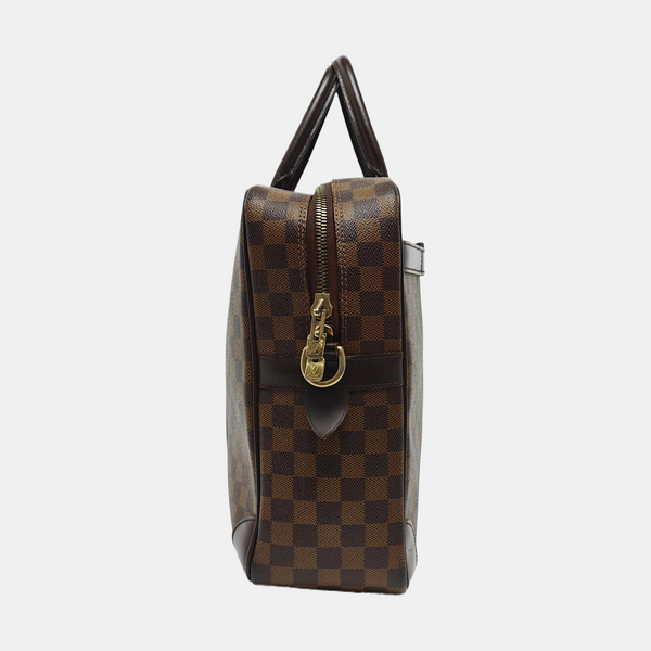 PORTE-DOCUMENTS GM Damier Ebene Coated Canvas Brown