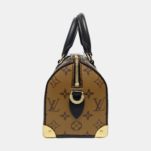 SPEEDY TRUNK 20 Monogram Coated Canvas Brown