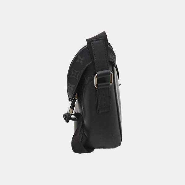 VOYAGER PM Monogram Coated Canvas Black