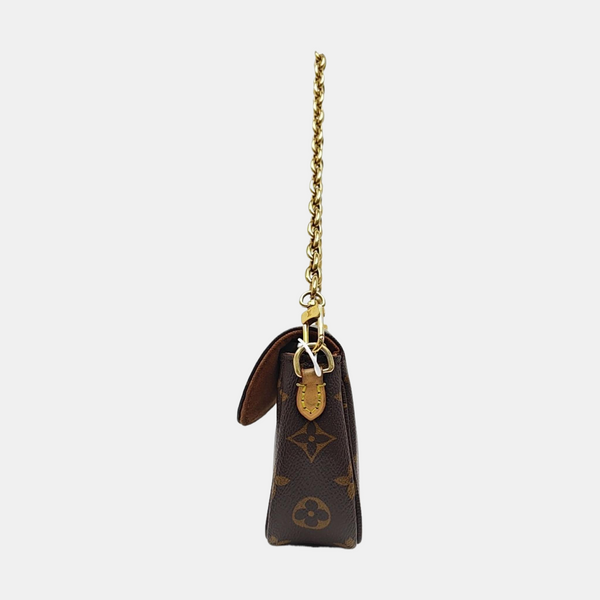 IVY Monogram Coated Canvas Brown
