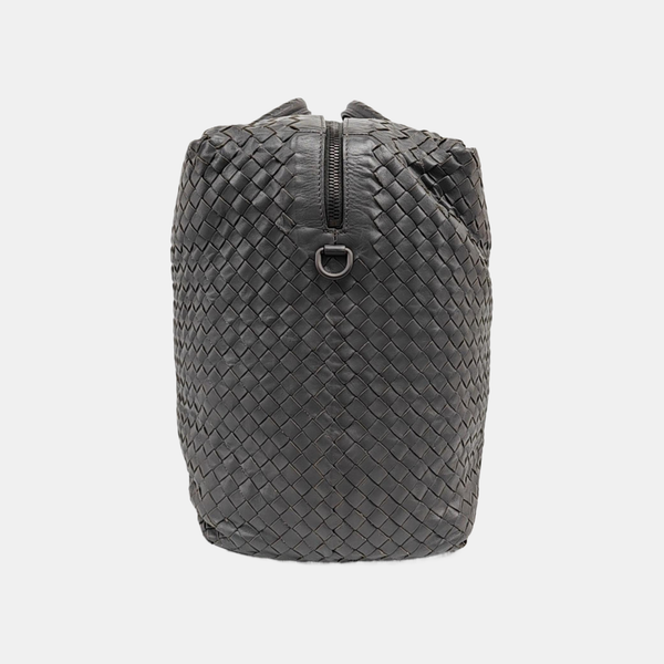 Calfskin Shoulder Bag Gray