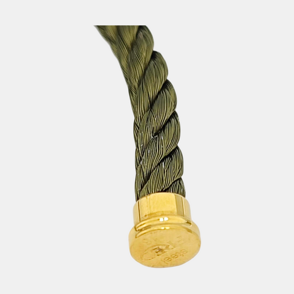 Force 10 Steel Green Bracelet