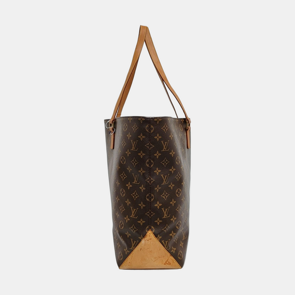 CABAS MEZZO Monogram Coated Canvas Brown