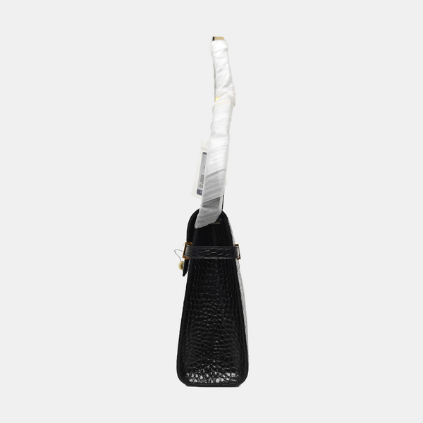 MANHATTAN Medium Calfskin Black