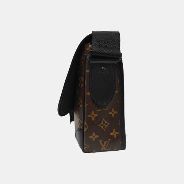 ARCHY MM Monogram Coated Canvas Brown