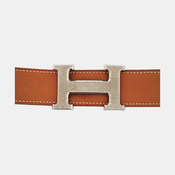 Leather Belt Orange