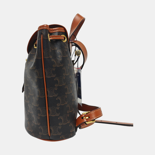 TRIOMPHE Mini Coated Canvas Brown