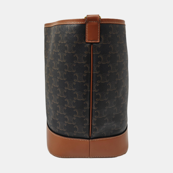 TRIOMPHE CANVAS Medium Coated Canvas Brown