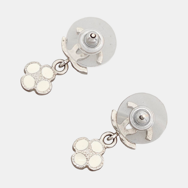 Metal Silver Earrings