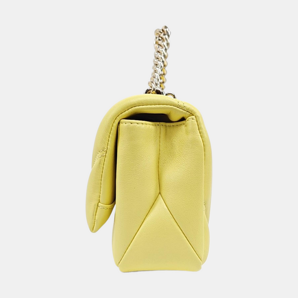 SERPENTI CABOCHON Mini Calfskin Yellow