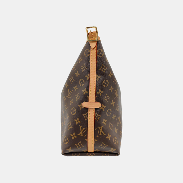 CARRYALL MM Monogram Coated Canvas Brown
