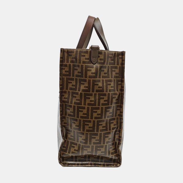 Mania Coated Canvas Brown