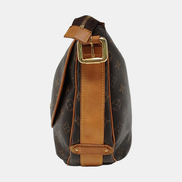 TULUM GM Monogram Coated Canvas Brown
