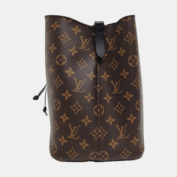 NÉONOÉ MM Monogram Coated Canvas Brown