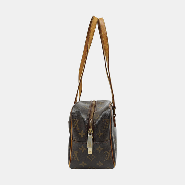 CITE Monogram Coated Canvas Brown