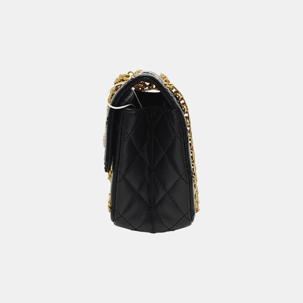 2.55 224 (mini) Quilted Vintage Calf Black
