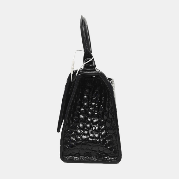 Hourglass XS Calfskin Black