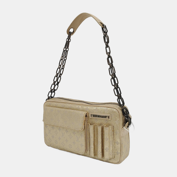 MCKENNA Monogram Canvas Beige