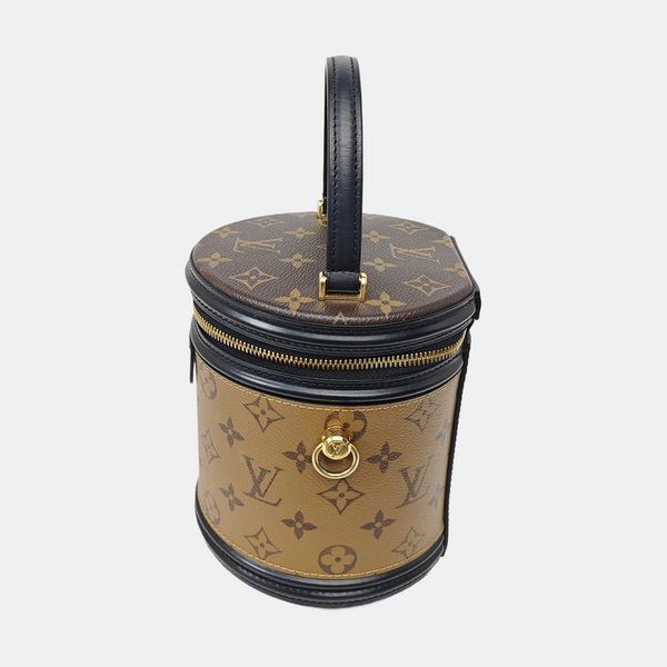 CANNES PM Monogram Coated Canvas Brown