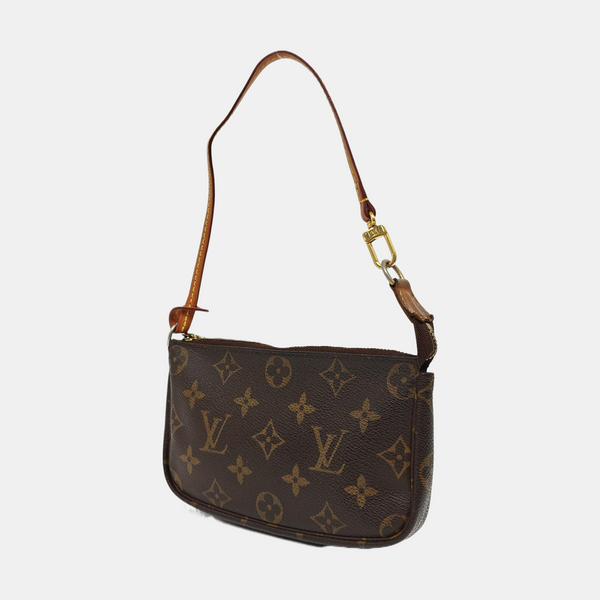 ACCESSOIRES MM Monogram Coated Canvas Brown